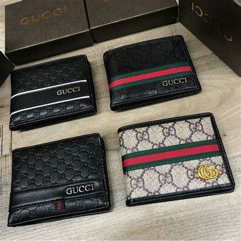 billeteras gucci para hombre|Billeteras plegables de diseñador de lujo para hombre .